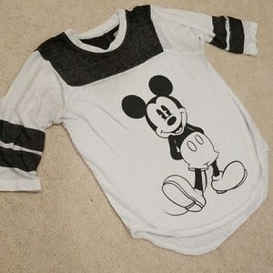 3/4 Sleeve Disney Mickey Shirt
